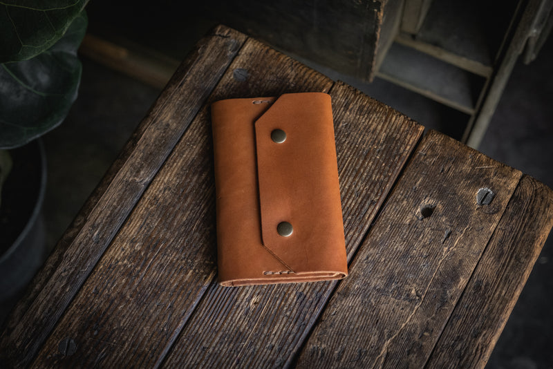 Northwestward Field Notes, handmade leather notebook wallet durable usa pnw rugged tough log book journal pocketbook